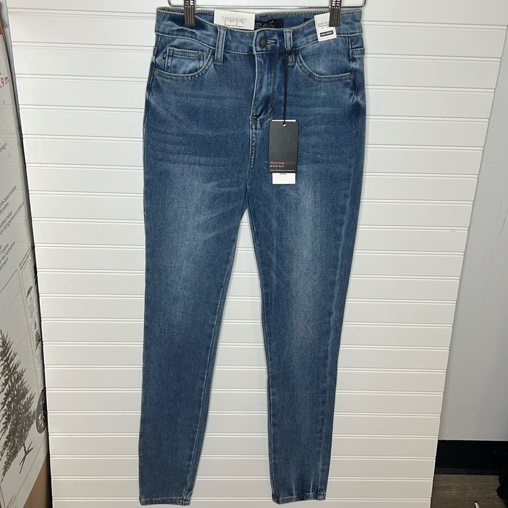 Judy Blue Therma Denim LightWash Skinny Jeans